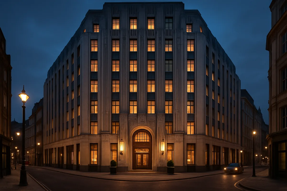 Exterior facade of the Cotswoldcardresort Grand Hotel