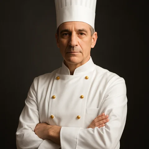 Portrait of Marcel Dubois, Head Chef